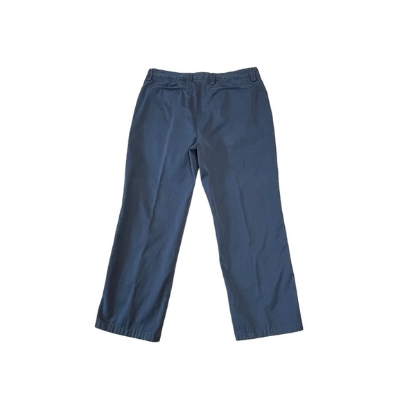 Cutter & Buck Men’s Straight Khaki Chino. Blue Size 34 x 26 #1074 - Picture 4 of 5